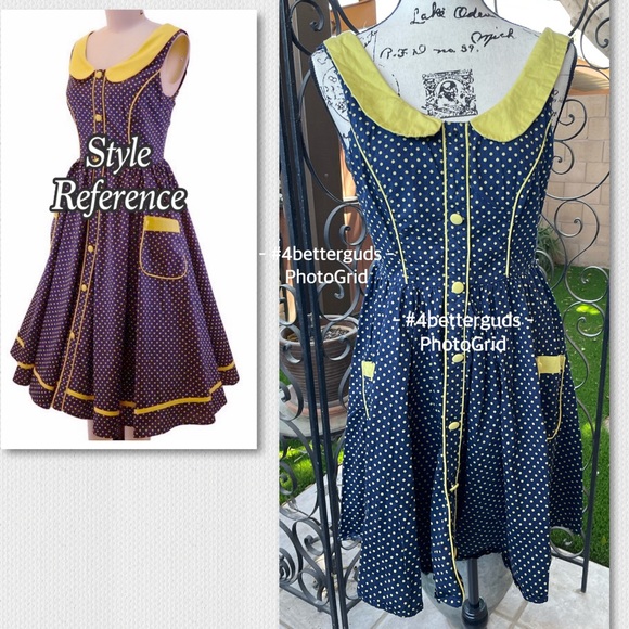 Anthropologie Dresses Aryeh Anthropologie Retro Rockabilly Cotton